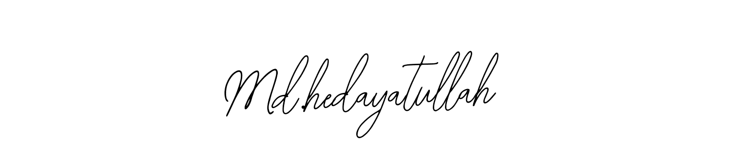 Design your own signature with our free online signature maker. With this signature software, you can create a handwritten (Bearetta-2O07w) signature for name Md.hedayatullah. Md.hedayatullah signature style 12 images and pictures png