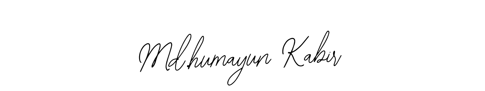 Design your own signature with our free online signature maker. With this signature software, you can create a handwritten (Bearetta-2O07w) signature for name Md.humayun Kabir. Md.humayun Kabir signature style 12 images and pictures png