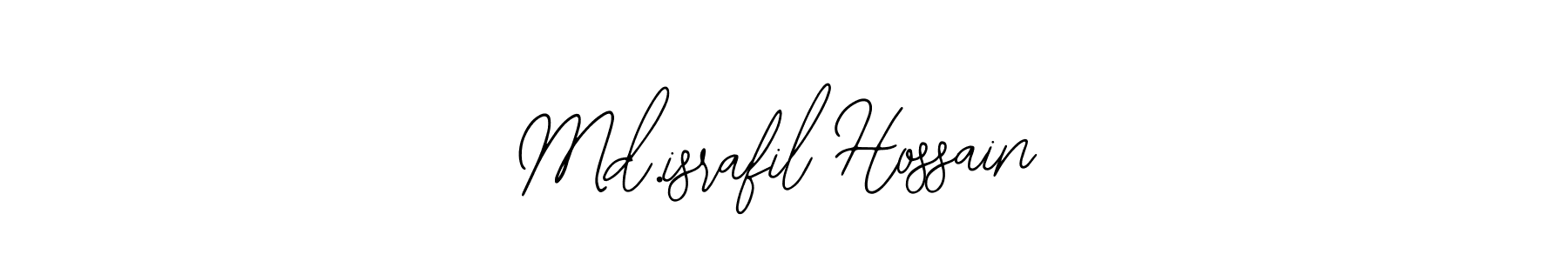 Make a beautiful signature design for name Md.israfil Hossain. With this signature (Bearetta-2O07w) style, you can create a handwritten signature for free. Md.israfil Hossain signature style 12 images and pictures png