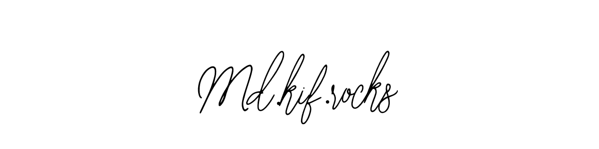 It looks lik you need a new signature style for name Md.kif.rocks. Design unique handwritten (Bearetta-2O07w) signature with our free signature maker in just a few clicks. Md.kif.rocks signature style 12 images and pictures png