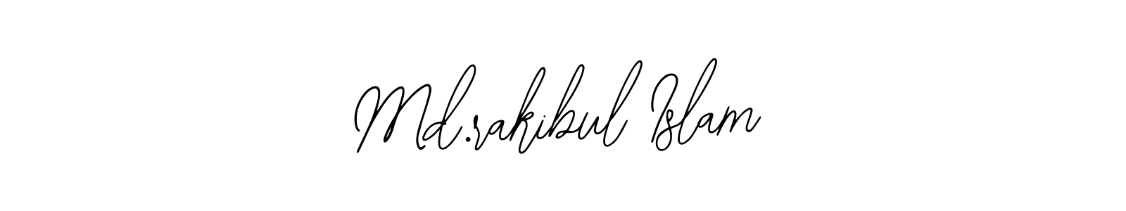 Make a short Md.rakibul Islam signature style. Manage your documents anywhere anytime using Bearetta-2O07w. Create and add eSignatures, submit forms, share and send files easily. Md.rakibul Islam signature style 12 images and pictures png