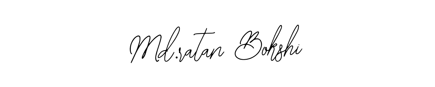 You should practise on your own different ways (Bearetta-2O07w) to write your name (Md.ratan Bokshi) in signature. don't let someone else do it for you. Md.ratan Bokshi signature style 12 images and pictures png