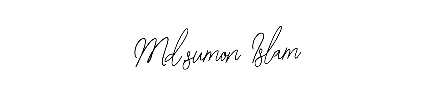 It looks lik you need a new signature style for name Md.sumon Islam. Design unique handwritten (Bearetta-2O07w) signature with our free signature maker in just a few clicks. Md.sumon Islam signature style 12 images and pictures png