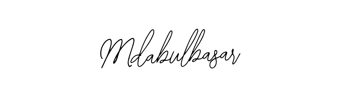 Make a beautiful signature design for name Mdabulbasar. With this signature (Bearetta-2O07w) style, you can create a handwritten signature for free. Mdabulbasar signature style 12 images and pictures png