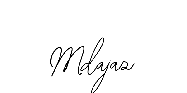 Use a signature maker to create a handwritten signature online. With this signature software, you can design (Bearetta-2O07w) your own signature for name Mdajaz. Mdajaz signature style 12 images and pictures png