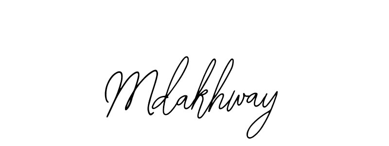 The best way (Bearetta-2O07w) to make a short signature is to pick only two or three words in your name. The name Mdakhway include a total of six letters. For converting this name. Mdakhway signature style 12 images and pictures png
