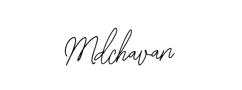 You should practise on your own different ways (Bearetta-2O07w) to write your name (Mdchavan) in signature. don't let someone else do it for you. Mdchavan signature style 12 images and pictures png