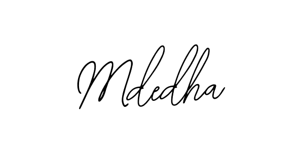 Also we have Mdedha name is the best signature style. Create professional handwritten signature collection using Bearetta-2O07w autograph style. Mdedha signature style 12 images and pictures png