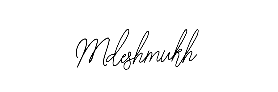 How to Draw Mdeshmukh signature style? Bearetta-2O07w is a latest design signature styles for name Mdeshmukh. Mdeshmukh signature style 12 images and pictures png