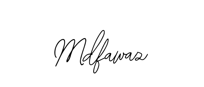How to make Mdfawaz signature? Bearetta-2O07w is a professional autograph style. Create handwritten signature for Mdfawaz name. Mdfawaz signature style 12 images and pictures png