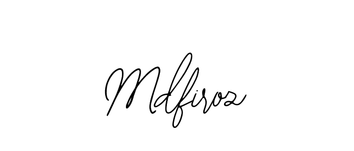 Mdfiroz stylish signature style. Best Handwritten Sign (Bearetta-2O07w) for my name. Handwritten Signature Collection Ideas for my name Mdfiroz. Mdfiroz signature style 12 images and pictures png