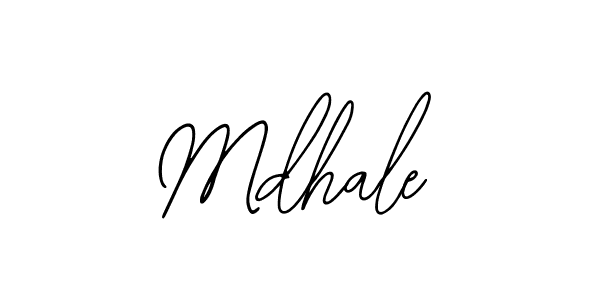 Make a beautiful signature design for name Mdhale. Use this online signature maker to create a handwritten signature for free. Mdhale signature style 12 images and pictures png