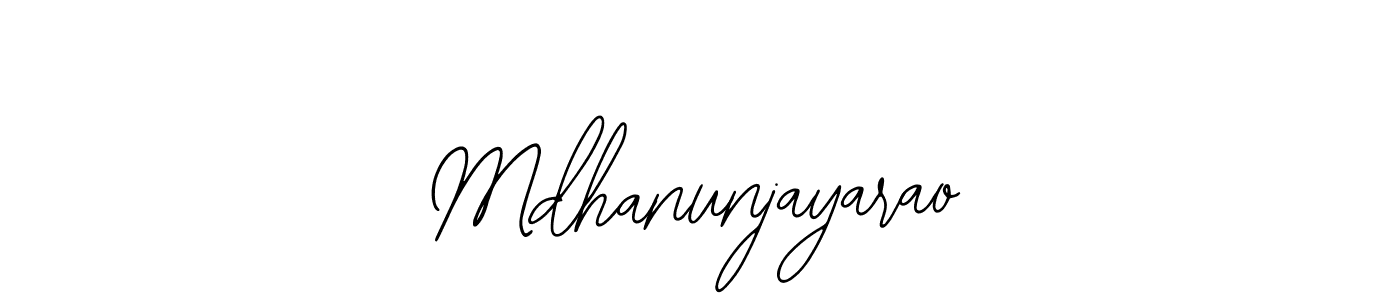 It looks lik you need a new signature style for name Mdhanunjayarao. Design unique handwritten (Bearetta-2O07w) signature with our free signature maker in just a few clicks. Mdhanunjayarao signature style 12 images and pictures png