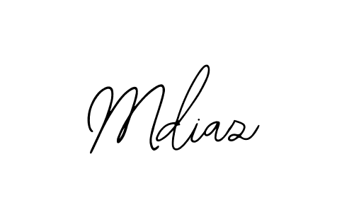 Create a beautiful signature design for name Mdiaz. With this signature (Bearetta-2O07w) fonts, you can make a handwritten signature for free. Mdiaz signature style 12 images and pictures png