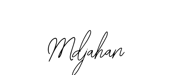 Make a beautiful signature design for name Mdjahan. With this signature (Bearetta-2O07w) style, you can create a handwritten signature for free. Mdjahan signature style 12 images and pictures png