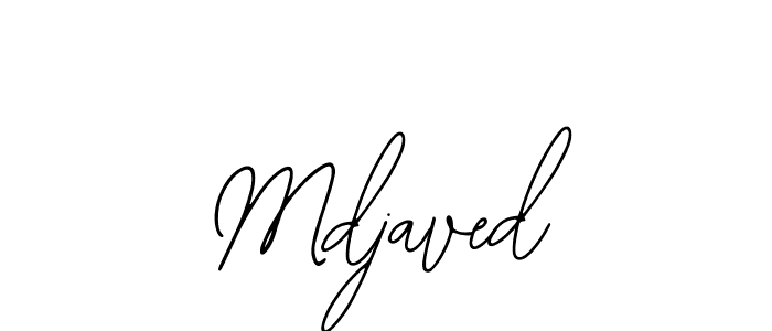 Make a beautiful signature design for name Mdjaved. Use this online signature maker to create a handwritten signature for free. Mdjaved signature style 12 images and pictures png