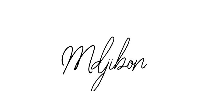 Design your own signature with our free online signature maker. With this signature software, you can create a handwritten (Bearetta-2O07w) signature for name Mdjibon. Mdjibon signature style 12 images and pictures png