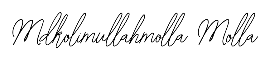 Practice writing Mdkolimullahmolla Molla with the flow of Bearetta-2O07w lettering. A fantastic source of inspiration for developing your personal signature style. Mdkolimullahmolla Molla signature style 12 images and pictures png