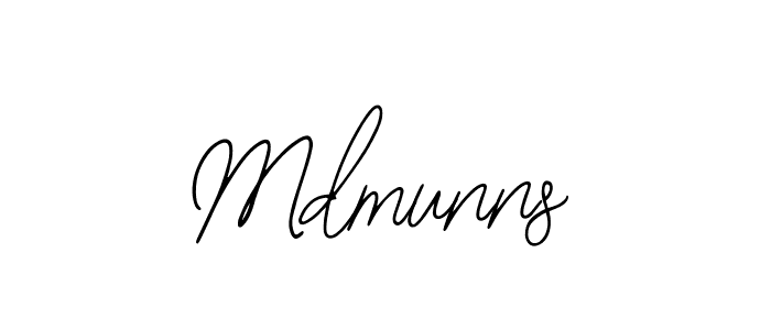 Use a signature maker to create a handwritten signature online. With this signature software, you can design (Bearetta-2O07w) your own signature for name Mdmunns. Mdmunns signature style 12 images and pictures png