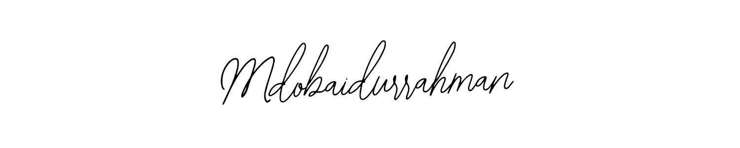 Make a beautiful signature design for name Mdobaidurrahman. With this signature (Bearetta-2O07w) style, you can create a handwritten signature for free. Mdobaidurrahman signature style 12 images and pictures png