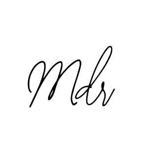 Design your own signature with our free online signature maker. With this signature software, you can create a handwritten (Bearetta-2O07w) signature for name Mdr. Mdr signature style 12 images and pictures png