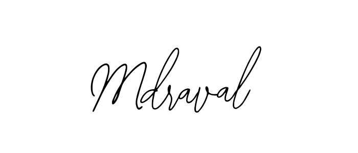 if you are searching for the best signature style for your name Mdraval. so please give up your signature search. here we have designed multiple signature styles  using Bearetta-2O07w. Mdraval signature style 12 images and pictures png