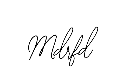 It looks lik you need a new signature style for name Mdrfd. Design unique handwritten (Bearetta-2O07w) signature with our free signature maker in just a few clicks. Mdrfd signature style 12 images and pictures png