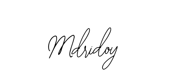 The best way (Bearetta-2O07w) to make a short signature is to pick only two or three words in your name. The name Mdridoy include a total of six letters. For converting this name. Mdridoy signature style 12 images and pictures png