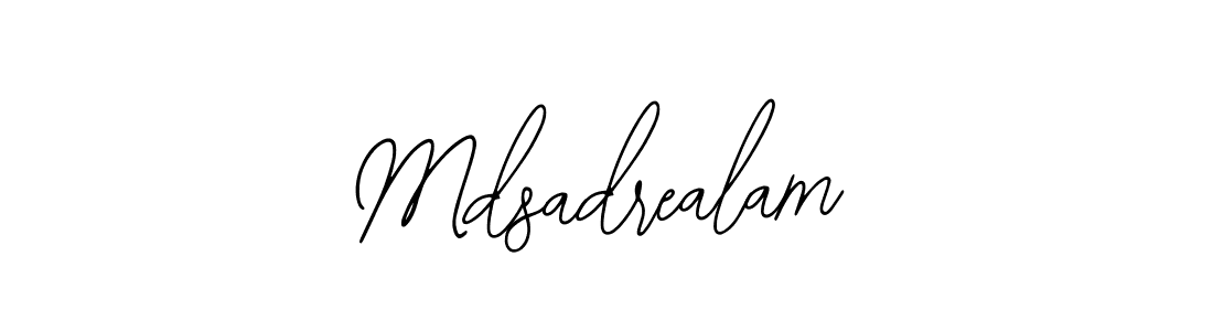 Use a signature maker to create a handwritten signature online. With this signature software, you can design (Bearetta-2O07w) your own signature for name Mdsadrealam. Mdsadrealam signature style 12 images and pictures png