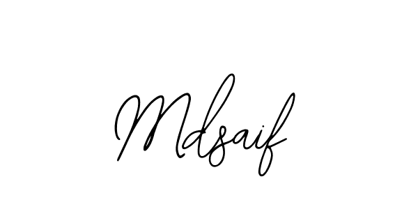 Mdsaif stylish signature style. Best Handwritten Sign (Bearetta-2O07w) for my name. Handwritten Signature Collection Ideas for my name Mdsaif. Mdsaif signature style 12 images and pictures png