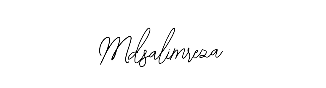 How to make Mdsalimreza signature? Bearetta-2O07w is a professional autograph style. Create handwritten signature for Mdsalimreza name. Mdsalimreza signature style 12 images and pictures png