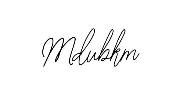 Bearetta-2O07w is a professional signature style that is perfect for those who want to add a touch of class to their signature. It is also a great choice for those who want to make their signature more unique. Get Mdubkm name to fancy signature for free. Mdubkm signature style 12 images and pictures png