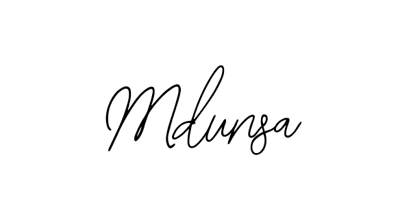 The best way (Bearetta-2O07w) to make a short signature is to pick only two or three words in your name. The name Mdunsa include a total of six letters. For converting this name. Mdunsa signature style 12 images and pictures png