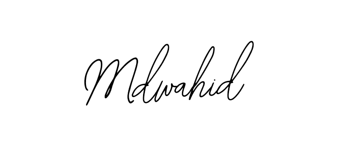 It looks lik you need a new signature style for name Mdwahid. Design unique handwritten (Bearetta-2O07w) signature with our free signature maker in just a few clicks. Mdwahid signature style 12 images and pictures png