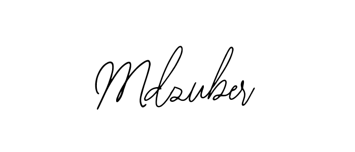 Best and Professional Signature Style for Mdzuber. Bearetta-2O07w Best Signature Style Collection. Mdzuber signature style 12 images and pictures png