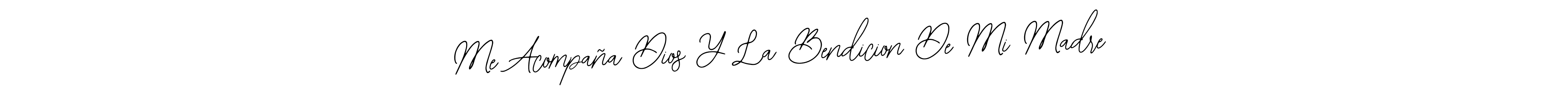 How to Draw Me Acompaña Dios Y La Bendicion De Mi Madre signature style? Bearetta-2O07w is a latest design signature styles for name Me Acompaña Dios Y La Bendicion De Mi Madre. Me Acompaña Dios Y La Bendicion De Mi Madre signature style 12 images and pictures png