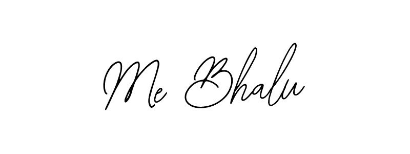 Similarly Bearetta-2O07w is the best handwritten signature design. Signature creator online .You can use it as an online autograph creator for name Me Bhalu. Me Bhalu signature style 12 images and pictures png