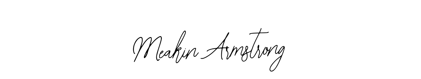 It looks lik you need a new signature style for name Meakin Armstrong. Design unique handwritten (Bearetta-2O07w) signature with our free signature maker in just a few clicks. Meakin Armstrong signature style 12 images and pictures png