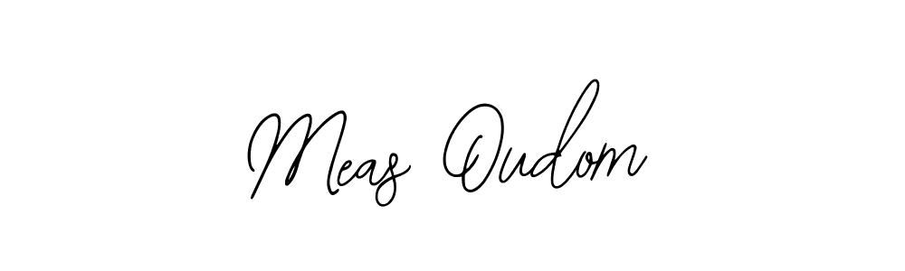 if you are searching for the best signature style for your name Meas Oudom. so please give up your signature search. here we have designed multiple signature styles  using Bearetta-2O07w. Meas Oudom signature style 12 images and pictures png