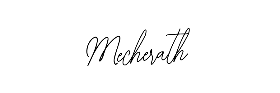 Also we have Mecherath name is the best signature style. Create professional handwritten signature collection using Bearetta-2O07w autograph style. Mecherath signature style 12 images and pictures png