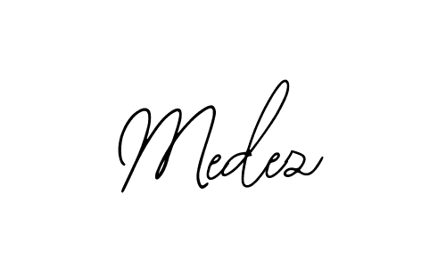 You should practise on your own different ways (Bearetta-2O07w) to write your name (Medez) in signature. don't let someone else do it for you. Medez signature style 12 images and pictures png