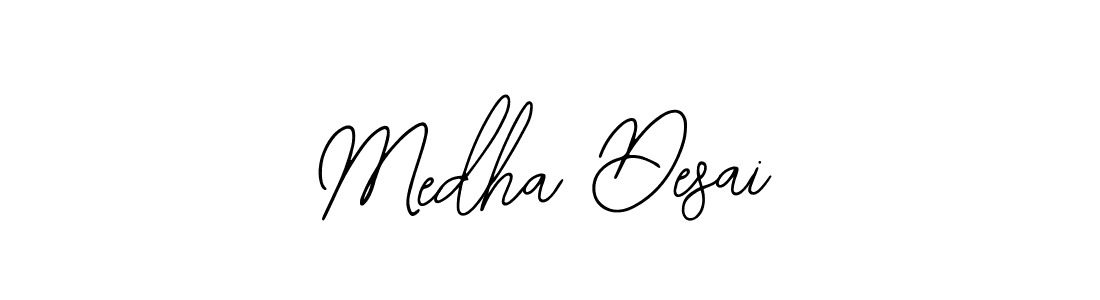 if you are searching for the best signature style for your name Medha Desai. so please give up your signature search. here we have designed multiple signature styles  using Bearetta-2O07w. Medha Desai signature style 12 images and pictures png