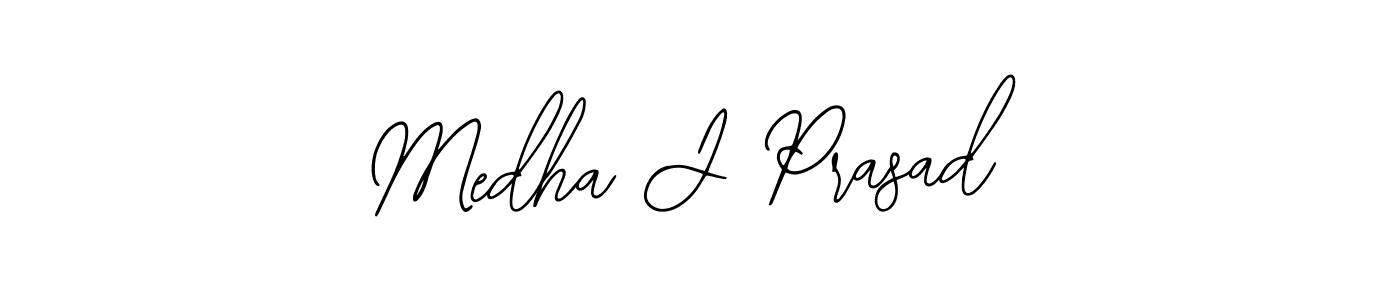 Similarly Bearetta-2O07w is the best handwritten signature design. Signature creator online .You can use it as an online autograph creator for name Medha J Prasad. Medha J Prasad signature style 12 images and pictures png