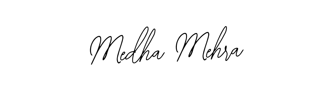 Medha Mehra stylish signature style. Best Handwritten Sign (Bearetta-2O07w) for my name. Handwritten Signature Collection Ideas for my name Medha Mehra. Medha Mehra signature style 12 images and pictures png