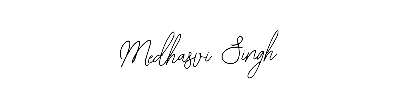 How to Draw Medhasvi Singh signature style? Bearetta-2O07w is a latest design signature styles for name Medhasvi Singh. Medhasvi Singh signature style 12 images and pictures png