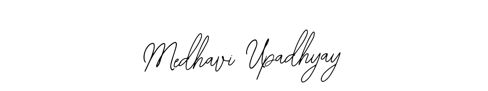 Design your own signature with our free online signature maker. With this signature software, you can create a handwritten (Bearetta-2O07w) signature for name Medhavi Upadhyay. Medhavi Upadhyay signature style 12 images and pictures png