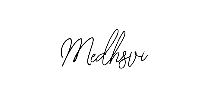 How to make Medhsvi signature? Bearetta-2O07w is a professional autograph style. Create handwritten signature for Medhsvi name. Medhsvi signature style 12 images and pictures png