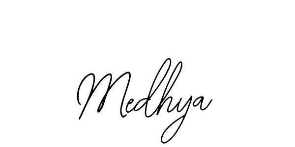 Once you've used our free online signature maker to create your best signature Bearetta-2O07w style, it's time to enjoy all of the benefits that Medhya name signing documents. Medhya signature style 12 images and pictures png