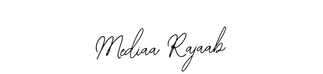 Here are the top 10 professional signature styles for the name Mediaa Rajaab. These are the best autograph styles you can use for your name. Mediaa Rajaab signature style 12 images and pictures png