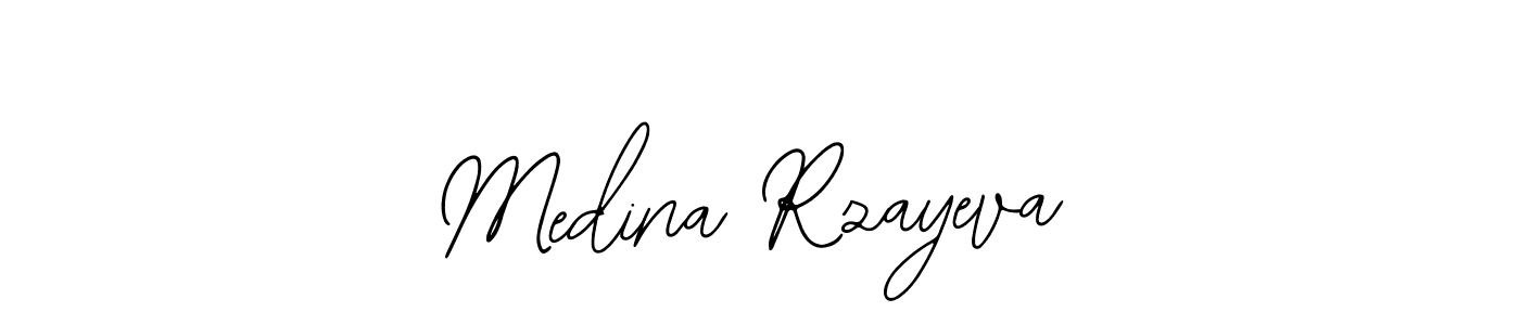 How to Draw Medina Rzayeva signature style? Bearetta-2O07w is a latest design signature styles for name Medina Rzayeva. Medina Rzayeva signature style 12 images and pictures png